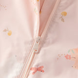 Dave&Bella Toddler Girls Yellow/Pink Playful Animal Print Outwear Lightweight Jackets