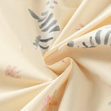 Dave&Bella Toddler Girls Yellow/Pink Playful Animal Print Outwear Lightweight Jackets