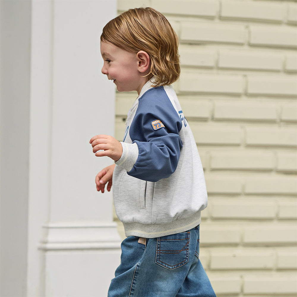 Dave&Bella Toddler Boys Casual Blue Turtle Outwear Long Sleeve Jackets
