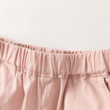 Dave&Bella Toddler Girls/Boys Pink/Green Cute Comfortable Drawstring Versatile Pants