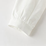 Dave&Bella Toddler Girls White Cute Cat Long Sleeve Soft Top Pant Suits