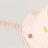Dave&Bella Toddler Girls Peach Pink Breathable Cotton Fisherman Hats