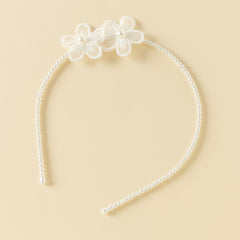 Dave&Bella Girls Pearl Headband Princess Hair Accessory