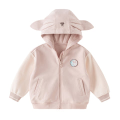 Dave&Bella Toddler Boys/Girls Green/Pink Cute Animal-shaped Outwear Hooded Coats