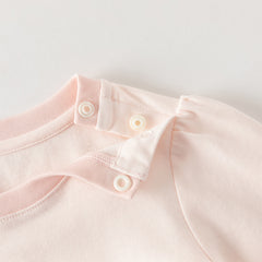Dave&Bella Toddler Girls Summer Sweet Pink Comfortable Top Mesh Skirt Suits