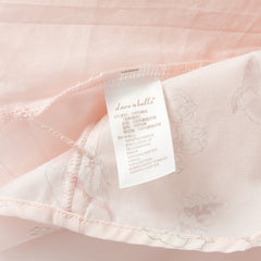 Dave&Bella Toddler Girls Chinese-style Pink Floral Print Turtle Mesh Birthday Dress