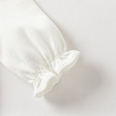 Dave&Bella Baby Girls Pink Floral Rabbit-style Indoor Comfortable Rompers