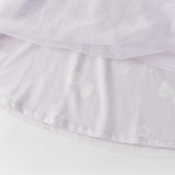 Dave&Bella Toddler Girls Elegant Purple Stylish Mesh Dress(hat)