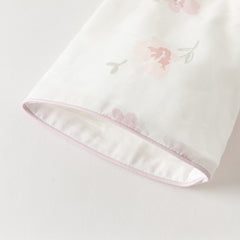 Dave&Bella Toddler Girls Purple Pink Floral Print Chinese-style Turtle Top Mesh Skirt Suits