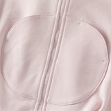 Dave&Bella Toddler Girls Sweet Peach Pink Hooded Rabbit-shaped Top Pant Suits