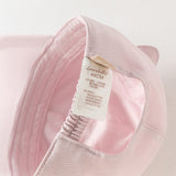 Dave&Bella Toddler Girls Cute Cat-shaped Pink Breathable Cotton Baseball Caps
