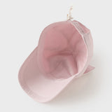 Dave&Bella Toddler Girls Cute Cat-shaped Pink Breathable Cotton Baseball Caps