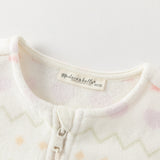 Dave&Bella Toddler Girls Floral Sweet Fleece Soft Warm Comfortable Coats