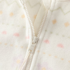 Dave&Bella Toddler Girls Floral Sweet Fleece Soft Warm Comfortable Coats