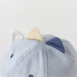 Dave&Bella Toddler Boys/Girls Cute Dinosaur/Cat-shaped Cotton Breathable Baseball Caps