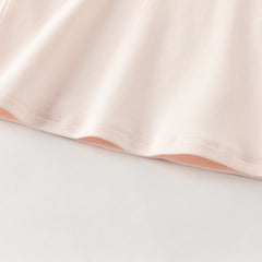 Dave&Bella Toddler Girls Pink Cute Print Lightweight Cotton Long Sleeve T-shirts