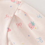 Dave&Bella Toddler Girls Sweet Pink Long Sleeve Casual Top Pant Suits