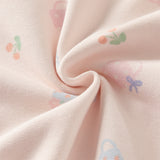 Dave&Bella Toddler Girls Playful Cherry Pint Light Pink Turtle Jackets