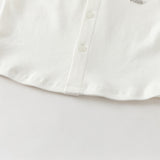 Dave&Bella Toddler Boys Formal White Cotton Shirt Tops