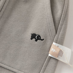 Dave&Bella Toddler Boys Casual Grey Straight-leg Wide Pants