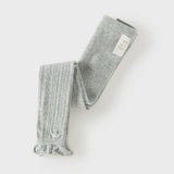 Dave&Bella Kids Girls Grey/Beige Slim Stretchable Footless Leggings