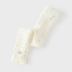 Dave&Bella Kids Girls Grey/Beige Slim Stretchable Footless Tights Leggings