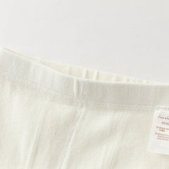 Dave&Bella Kids Girls Grey/Beige Slim Stretchable Footless Tights Leggings