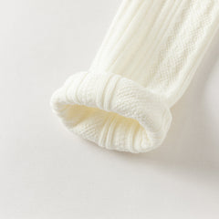 Dave&Bella Kids Girls Grey/Beige Slim Stretchable Footless Tights Leggings