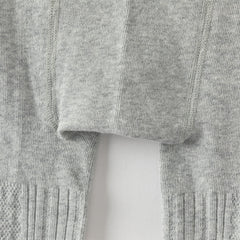 Dave&Bella Kids Girls Grey/Beige Slim Stretchable Footless Tights Leggings