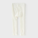 Dave&Bella Kids Girls Grey/Beige Slim Stretchable Footless Leggings