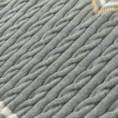 Dave&Bella Toddler Boys Beige/Grey Sleeveless Comfortable Cotton Tank Tops