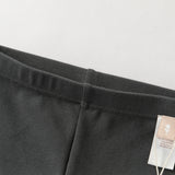 Dave&Bella Toddler Girls Purple/Grey Cute Bow Tie Soft Legging Pants
