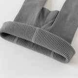 Dave&Bella Kids Girls Light Purple/Grey Stretchable Footed Tights