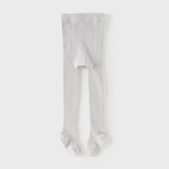 Dave&Bella Kids Girls Light Purple/Grey Stretchable Footed Tights Leggings