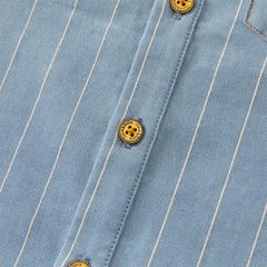 Dave&Bella Toddler Boys Elegant Blue Turtle College-style T-shirt Pant Suits