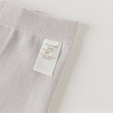 Dave&Bella Kids Girls Beige/Purple Footed Cute Slim Tights