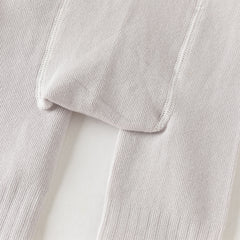 Dave&Bella Kids Girls Beige/Purple Footed Cute Slim Tights Leggings