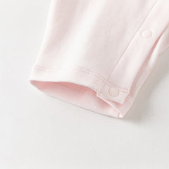 Dave&Bella Baby Girls Light Pink Cute Mesh Dress-style Rompers