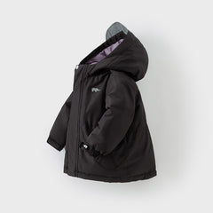 Dave&Bella Kids Girls/Boys Winter Outwear Windproof Hooded Cozy Padded Down Coats