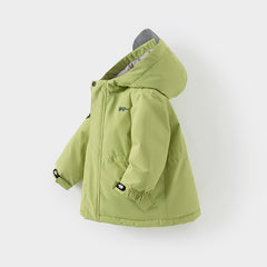 Dave&Bella Kids Girls/Boys Winter Outwear Windproof Hooded Cozy Padded Down Coats