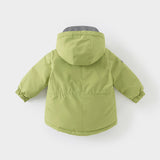 Dave&Bella Kids Girls/Boys Winter Outwear Windproof Hooded Cozy Padded Down Coats