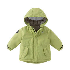 Dave&Bella Kids Girls/Boys Winter Outwear Windproof Hooded Cozy Padded Down Coats