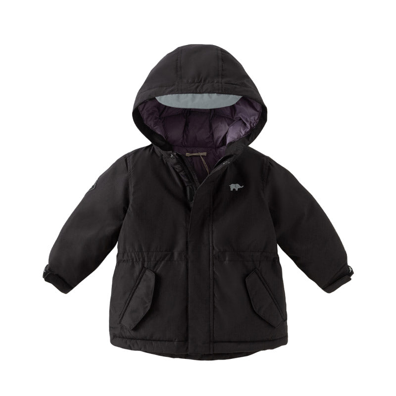 Dave&Bella Kids Girls/Boys Winter Outwear Windproof Hooded Cozy Padded Down Coats