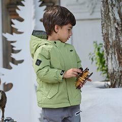 Dave&Bella Kids Girls/Boys Winter Outwear Windproof Hooded Cozy Padded Down Coats
