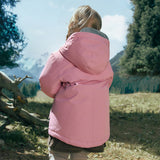 Dave&Bella Kids Girls/Boys Winter Outwear Windproof Hooded Cozy Padded Down Coats