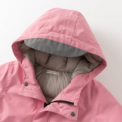 Dave&Bella Kids Girls/Boys Winter Outwear Windproof Hooded Cozy Padded Down Coats