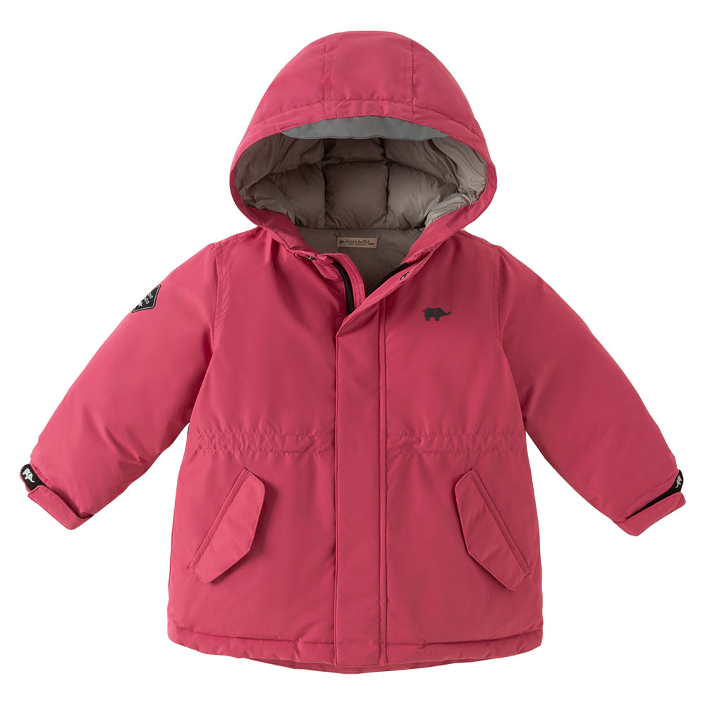 Dave&Bella Kids Girls/Boys Winter Outwear Windproof Hooded Cozy Padded Down Coats