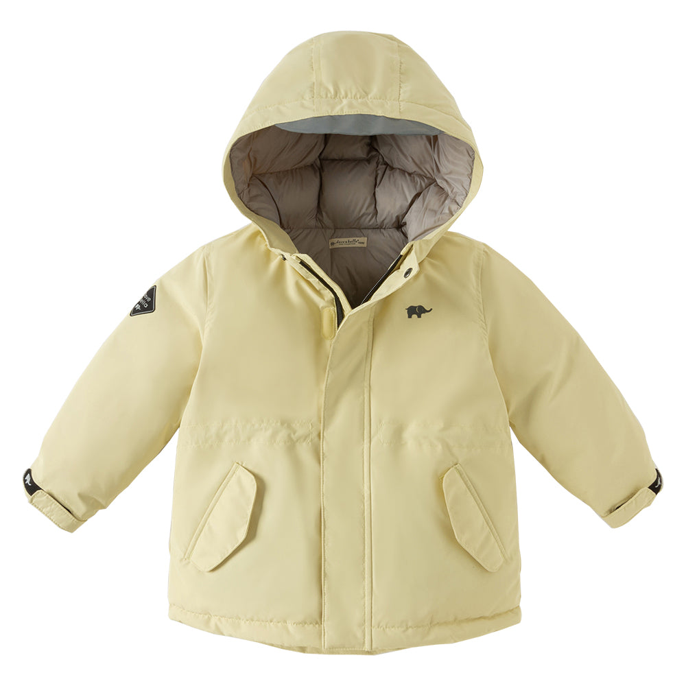 Dave&Bella Kids Girls/Boys Winter Outwear Windproof Hooded Cozy Padded Down Coats