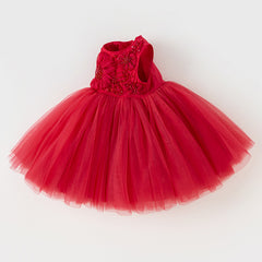 Dave&Bella Kids Girls Summer Noble Reb/Pink Haute Couture Mesh Party