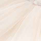 Dave&Bella Kids Girls Summer Noble Red/Pink Luxury Couture Party Graduation Tulle Dress